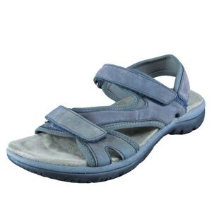 Natural Sport  Women Sport Sandals Shoes Size 8 Medium Purple‎ Leather